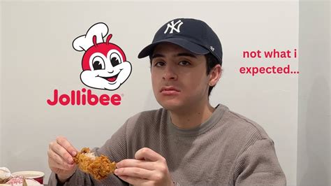 Trying Jollibee For The First Time Youtube