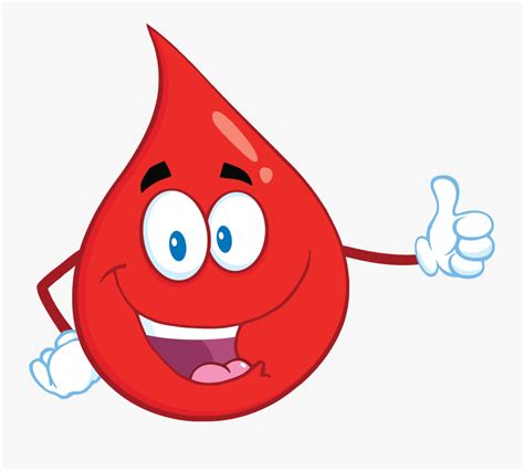 Blood Drop Clipart Png Download Cartoon Blood Drop Free
