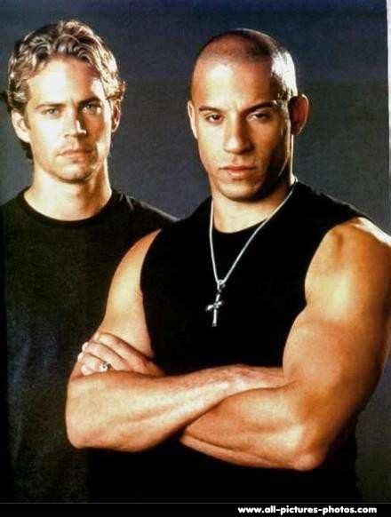 paul walker and vin diesel ~ fast and furious velozes e furiosos atores velozes e furiosos