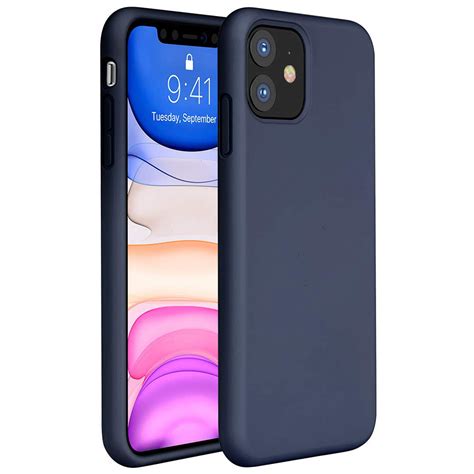 Dteck Iphone 11 Case Ultra Slim Fit Iphone Case Liquid Silicone Gel