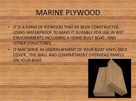 What Are The Properties Of Plywood