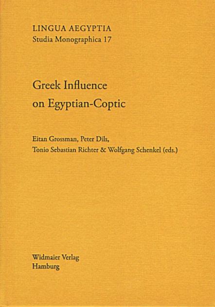Greek Influence On Egyptian Coptic Contact Induced Change In An