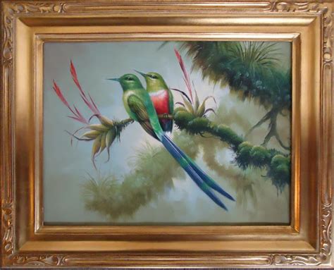 Bird In Everything Oil Painting Birds