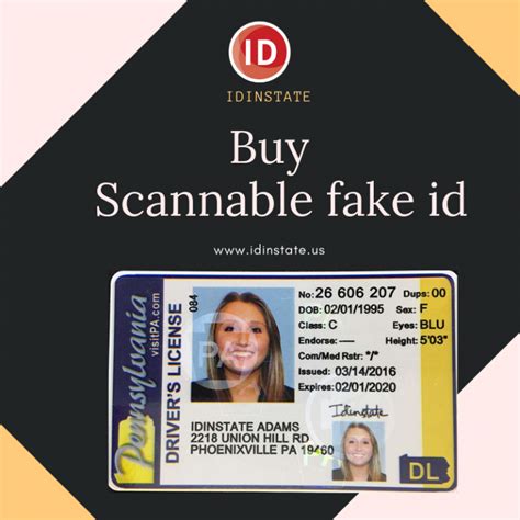 What To Look In For A Company Offering Scannable Fake Ids Idinstate