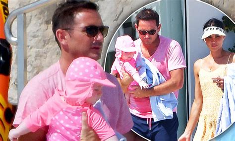 Frank Lampard Dotes On Daughter Patricia With Wife Christine During His