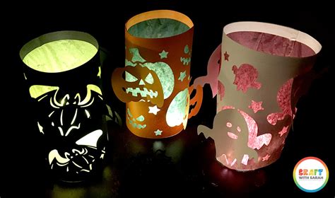 Easy Halloween Luminaries To Cut With Your Cricut Home And Garden