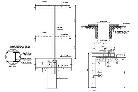 Piling Design In Autocad 2d Drawing Cad File Dwg File Cadbull