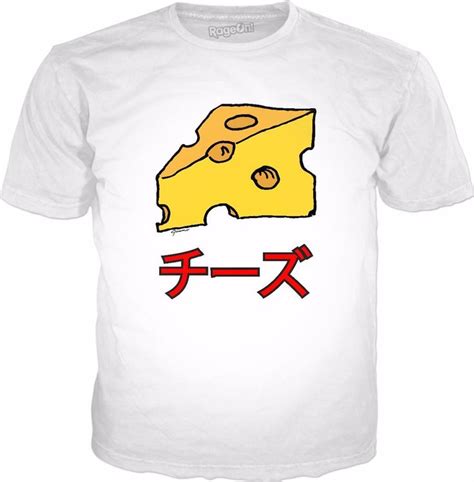 Say Cheese Tee Shirt Print Tee Shirts Mens Tops