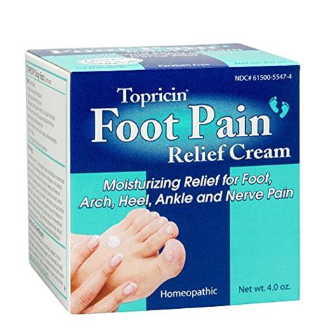 Topricin Foot Pain Relief Cream 8 Oz Buy Online In Uae Hpc