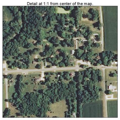 Aerial Photography Map Of Exeter Il Illinois