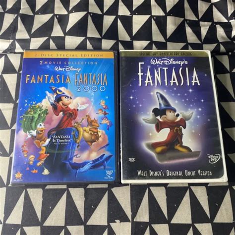 Fantasia And Fantasia 2000 2 Disc Special Edition Dvd Disney Mickey