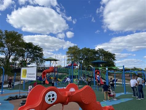 Accessible Barrier Free Playground Opens Near Lansings Adado