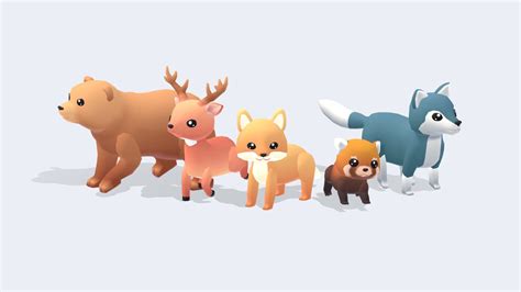 Create Your Own Cute Animal 3d Model With These Fun Kits