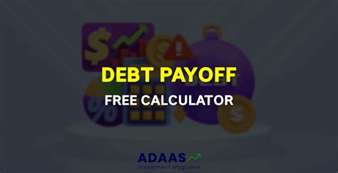 Debt Payoff Calculator Adaas Capital