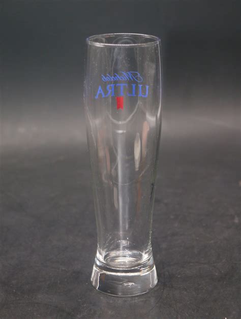 Michelob Ultra Beer Pint Glass Etched Glass Branding Etsy Canada In