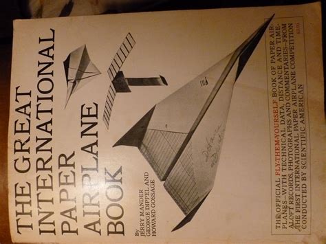 Great International Paper Airplane Book Uk Shadetree