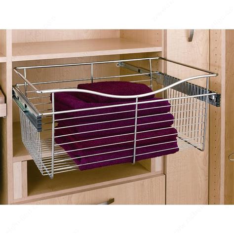 New & used (10) from $41.85 & free shipping. Pull-Out Wire Basket, Satin Nickel - Richelieu Hardware