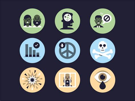 A Refugees Journey Icons By James Round On Dribbble