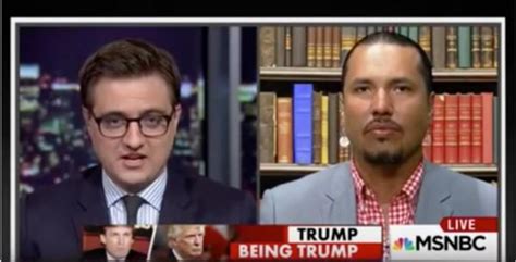 Gyasi Ross Goes All In With Chris Hayes On Donald Trump ICT News