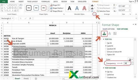 Excel 2013 tiene un par de formas de hacerlo. Cara Membuat Watermark di Excel bentuk Tulisan atau Logo - KiatExcel.com
