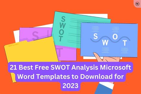 21 Best Free Swot Analysis Microsoft Word Templates To Download For