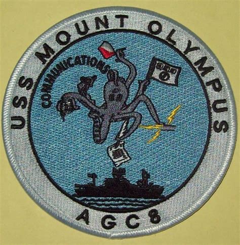 Uss Mount Olympus Agc 8 Amphibious Force Command Ship Military