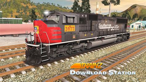 Up Patched Sp Sd70m By Srs Trainzdlc Trainz Simulator 2019 Youtube