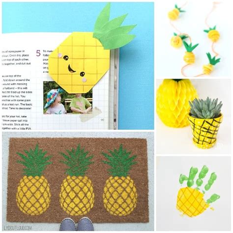 17 Cute Diy Pineapple Crafts To Get Your Craft On This Summer