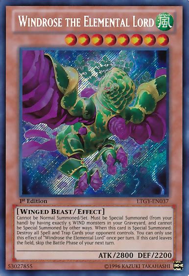 Windrose The Elemental Lord Yugioh Philosophy