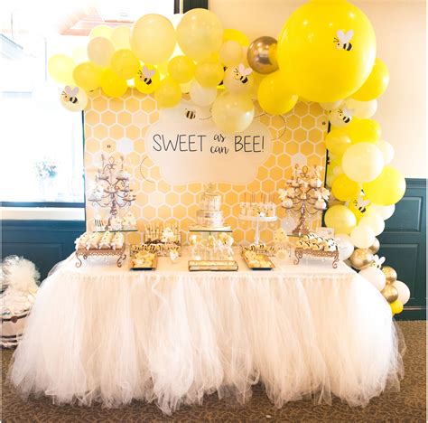 Baby To Bee Shower Theme Bumble Bee Baby Shower Cutestbabyshowers Com