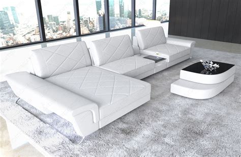 Modern Luxury Sectional Leather Sofa Las Vegas L Shape Sofadreams