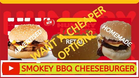Turn your kitchen inside out with a super star angus grill head. HUNGRY JACKS SMOKEY BBQ CHEESEBURGER 2019 | Hungry jacks ...