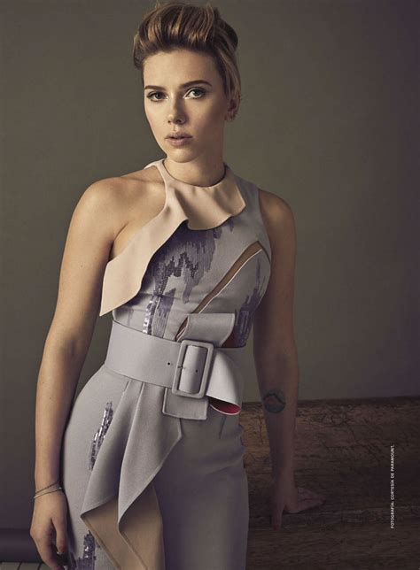 Scarlett Johansson Glamour Magazine Mexico April 2017 Issue Celebmafia