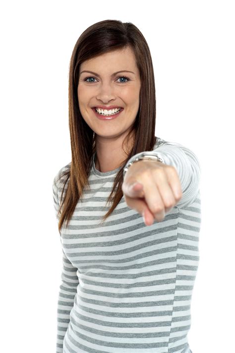 Women Pointing Front Royalty Free Png Image Png Play