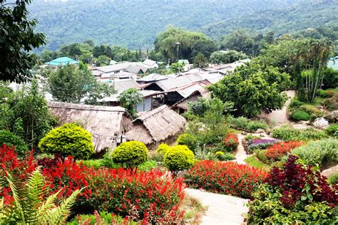 Doi Pui Hmong Tribal Village Is A Peaceful Village In A Beautiful Location