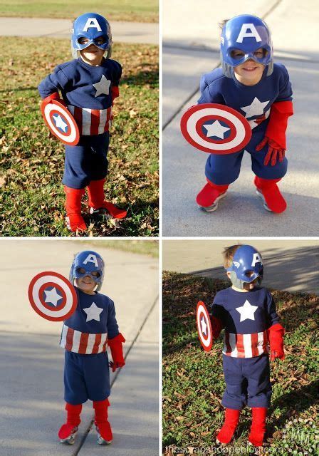 Diy Captain America Halloween Costume Idea Costume Halloween Costume