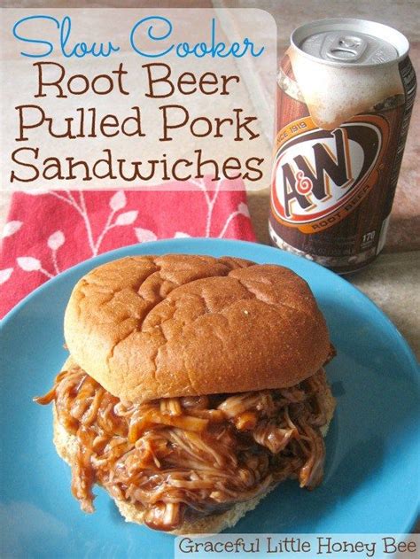 The perfect sipping flavored moonshine recipe! Slow Cooker Root Beer Pulled Pork Sandwiches | Recipe ...