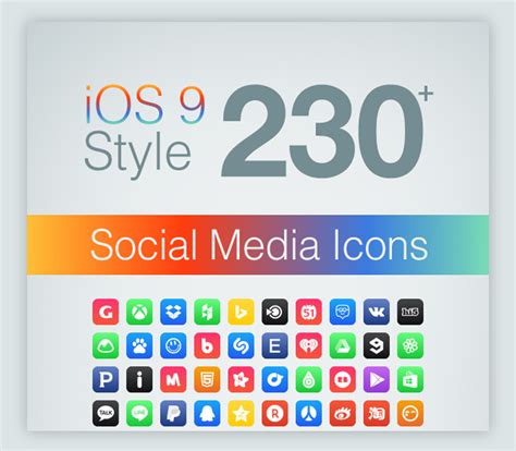 The Best 43 Free Social Media Icon Sets For Your Web Design