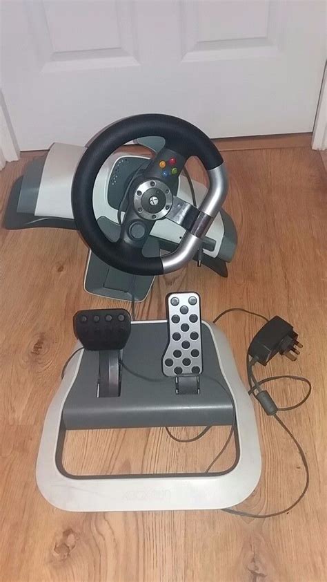 Xbox 360 Steering Wheel And Foot Pedals In Warrington Cheshire Gumtree