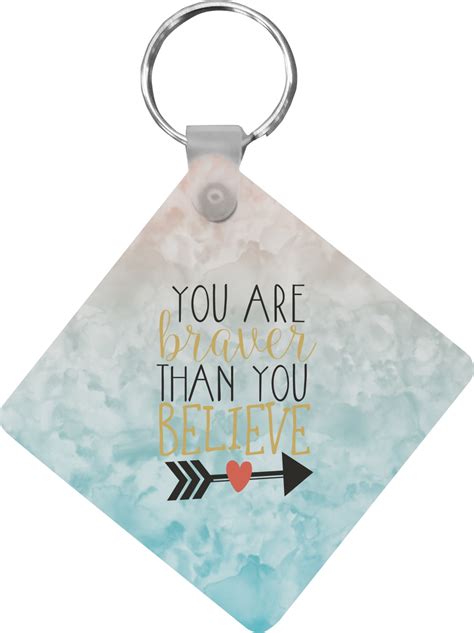 Every day we ought to review our purpose, saying to ourselves: Inspirational Quotes Diamond Plastic Keychain - YouCustomizeIt