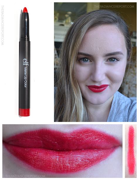 Five Matte Red Lipsticks From The Drugstore The Radiance Report