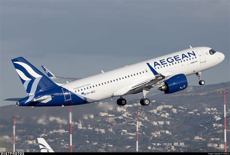 Sx Neo Airbus A320 271n Aegean Airlines Oksana Jetphotos