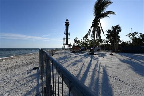 Dvids Images Crews Work To Repair The Sanibel Lighthouse Damaged By