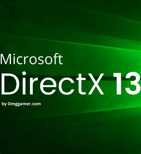 Директ Икс Directx 13 Последняя версия для Windows ПК 2024 — скачать