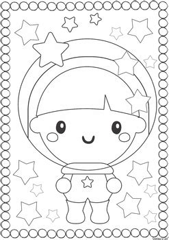 We have images of space, spaceships, planets, cute little aliens and more. Space Coloring Pages by Spring Girl | Teachers Pay Teachers