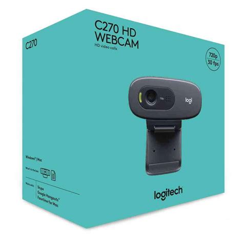 Logitech C270 Hd Webcam Camera Video Conference Sadar Jaya Komputer