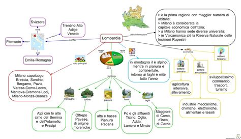 Paradiso Delle Mappe Lombardia Mappe Mappe Concettuali Mappa Dell Italia