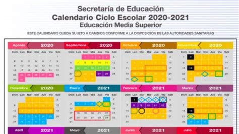 Calendario Escolar Media Superior 2022 A 2023 Sep Imagesee