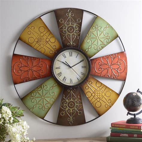 Kirklands Wall Clocks Are Both Functional And Decorative Outdoor