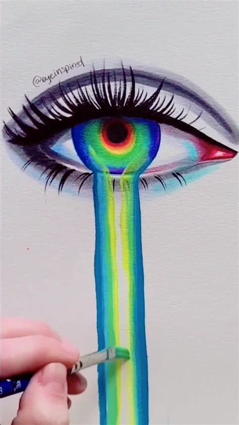 Pin By Abbey Martin On Eye Painting Eye Painting Trippy Eye Drawing